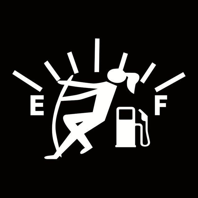 EF Tank Identification Car Sticker