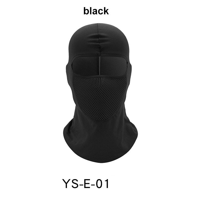 Motorcycle Sun protection and dustproof headgear riding hat hood windproof outdoor tactical riding hood mask mask dust mask