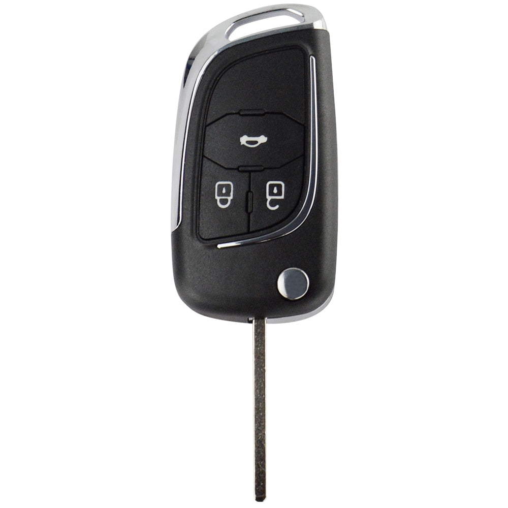 OkeyTech For Chevrolet Lova/Aveo/Cruze Remote Car Key Shell 2/3/4/5 Buttons For Opel Vauxhall Insignia Astra Mokka For Buick