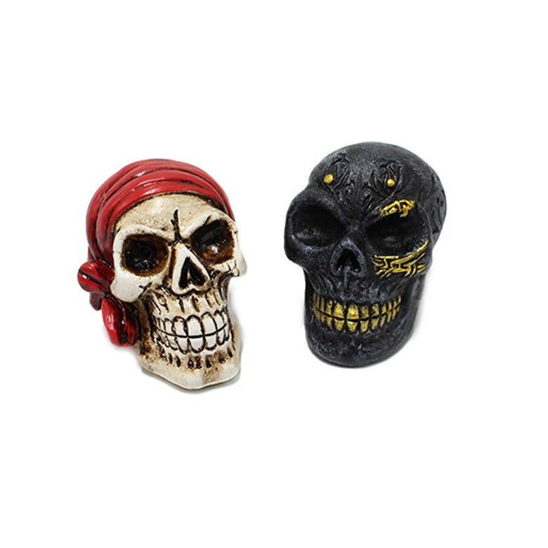 Pirate Ghost Head Aromatherapy Pendant Resin Car Air Outlet Skeleton Head Decoration