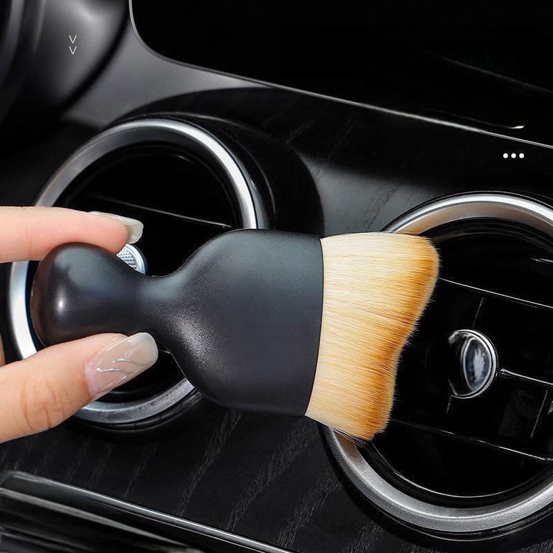 Car gap dust removal brush, air conditioning vent cleaning brush 