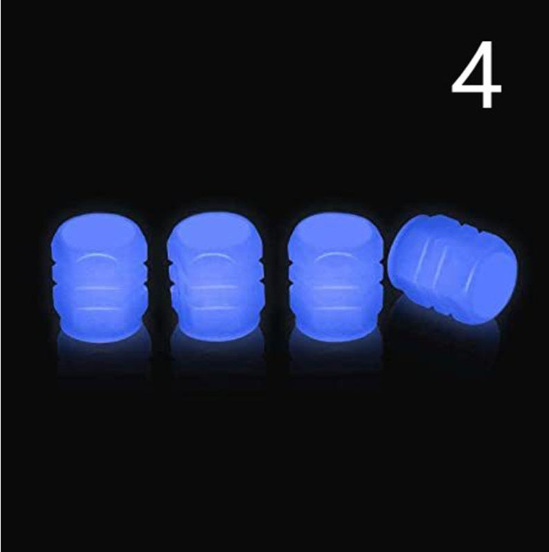 Tire Luminous Valve Cap Highlight Split