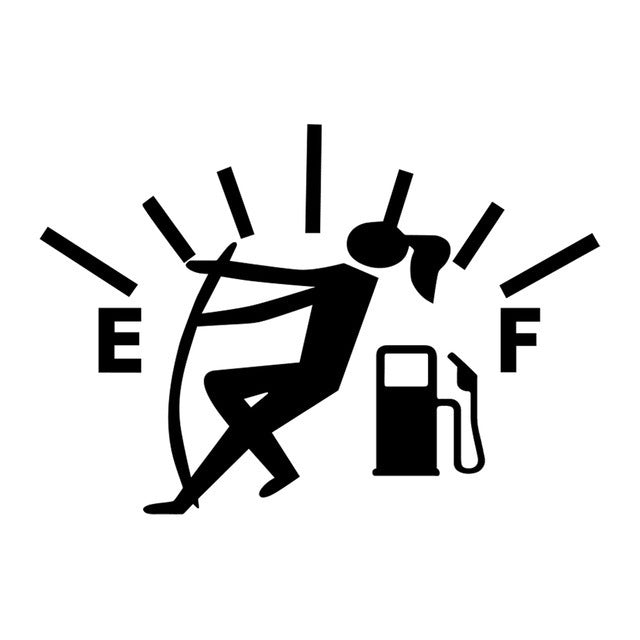 EF Tank Identification Car Sticker