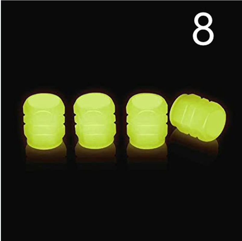 Tire Luminous Valve Cap Highlight Split