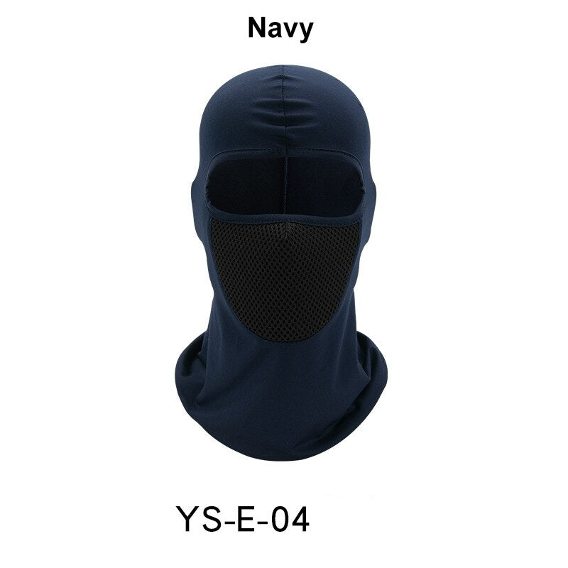 Motorcycle Sun protection and dustproof headgear riding hat hood windproof outdoor tactical riding hood mask mask dust mask