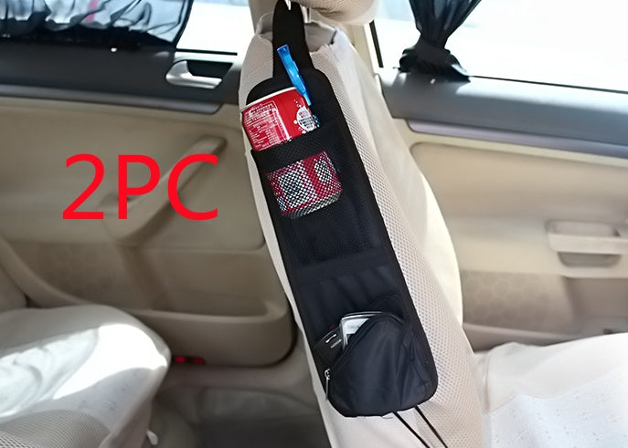 Car chair side bag car hanging storage multifunctional side bag sundries bag storage cup drink bag