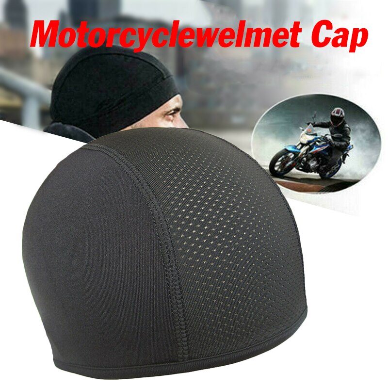 Motorcycle Moisture Wicking Cooling Skull capacete para moto Cap Motorcycle Helmet Inner Liner Beanie Motocross Helmet Open Face