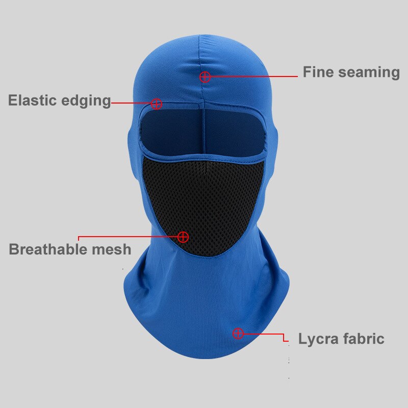 Motorcycle Sun protection and dustproof headgear riding hat hood windproof outdoor tactical riding hood mask mask dust mask