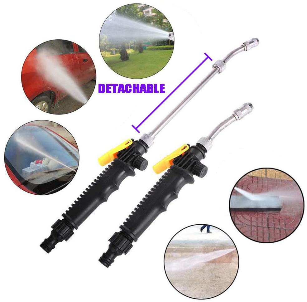 2-in-1 High Pressure Washer 2.0 - Water Jet Nozzle Fan Nozzle Safely Clean High Impact Washing Wand Water Spray Washer Water Gun