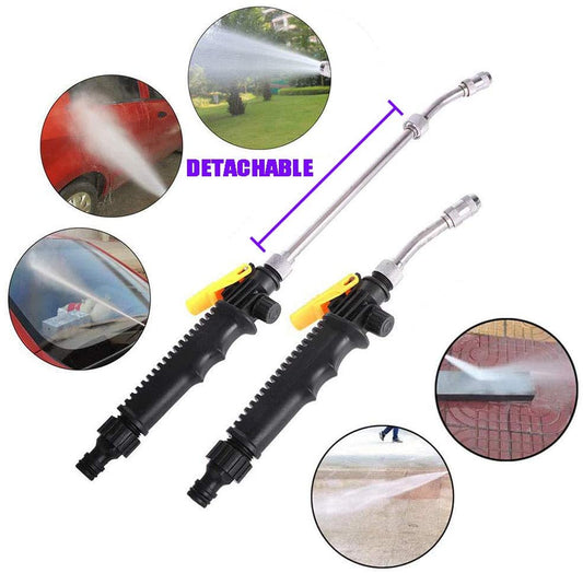 2-in-1 High Pressure Washer 2.0 - Water Jet Nozzle Fan Nozzle Safely Clean High Impact Washing Wand Water Spray Washer Water Gun