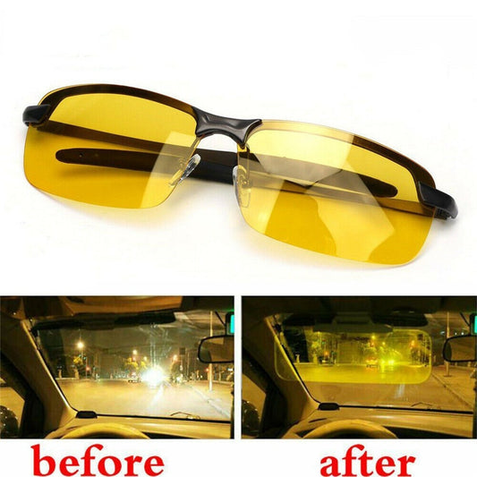 HD Night Vision Driving Glasses Polarized Driving Sunglasses Men Women Anti-glare Night Vision UV Driver Goggles gafas