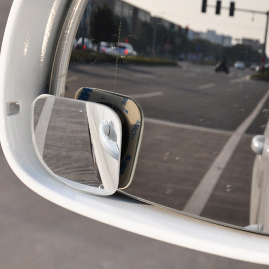 Car-styling Blind Spot Mirror Auto Motorcycle Car Rear View Mirror Extra Wide Angle Adjustable Rearview Mirror 2Pcs