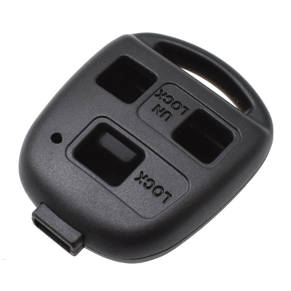 2 3 Button Pad Switch Remote Car Key Shell Case For Toyota RAV4 Prado Corolla Land Cruiser Previa Tarago Pixis Rush Celica