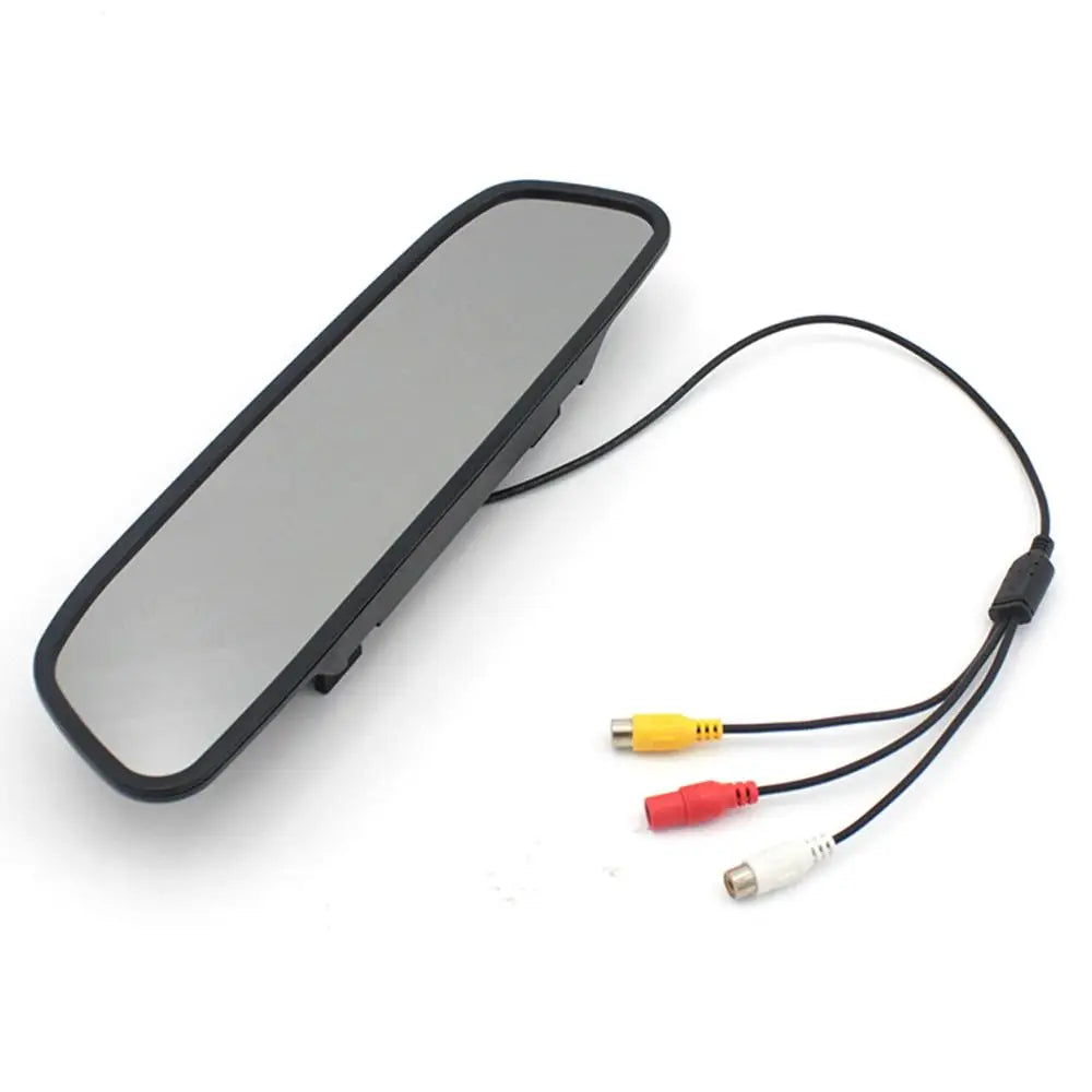 Rearview Mirror Camera Dvr 4.3-inch Rear View Mirror + Reversing Camera Wireless Car Reversing Camera Automobile Video Recorder