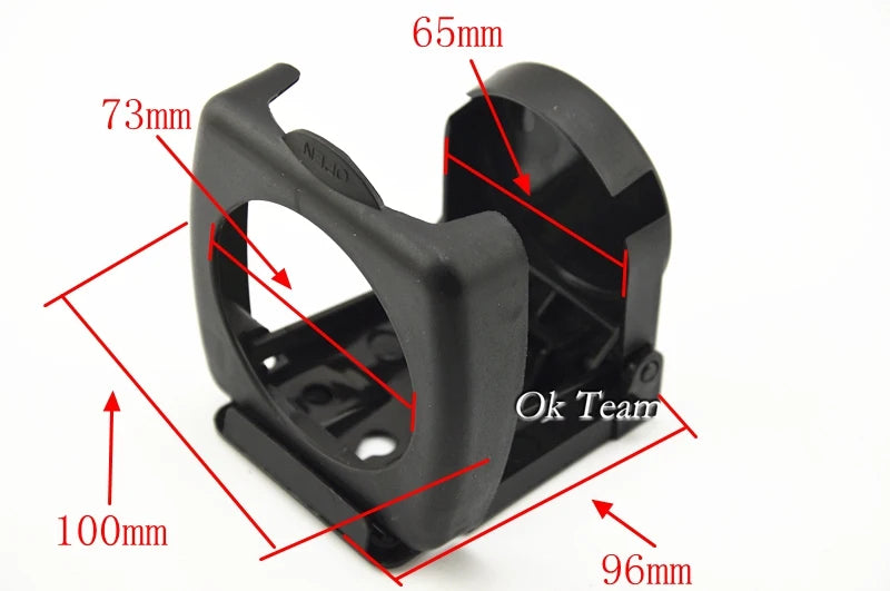 Universal High-quality Folding Car cup holder Black Drink Holder