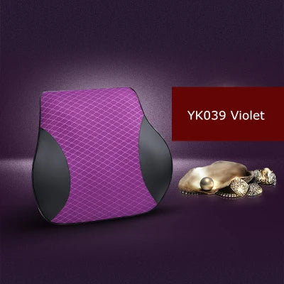 1PCS memory foam cute car seat headrest pillow solid for the neck rest waist back support cushion set pillows auto accessories