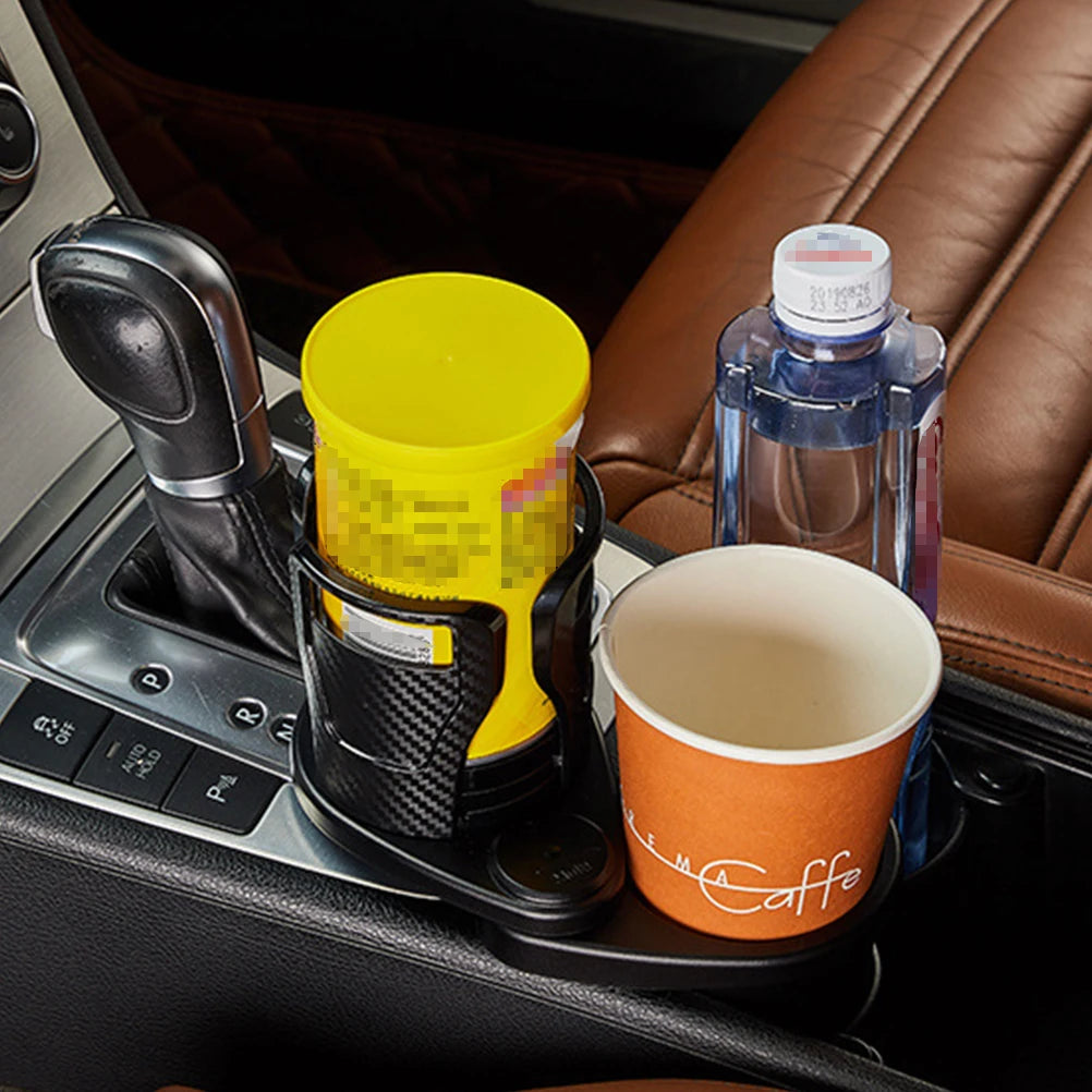 Telescopic Rotary MultifunctionalCar Drink Holder Water Cup Holder Bicycle Car Water Cup Holder Practical Car Use Cup Rack