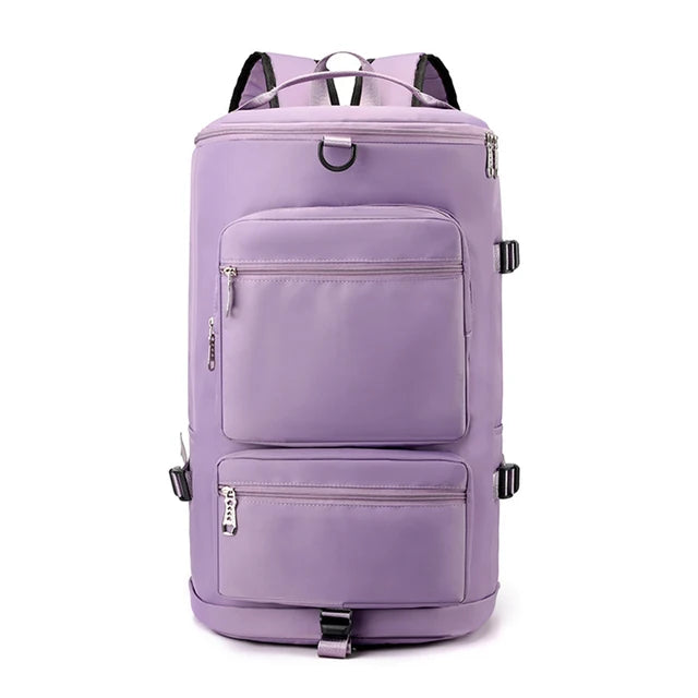 Large Capacity New Backpack Travel Bag Sports Waterproof Fitness Bag Multi Functional Single Shoulder Portable Luggage Bag