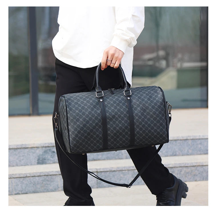 Luxury New 2024 Travel Bags Men Leisure Travel Fitness for Women Capacity Suitcases Handbags Hand Luggage Travel Duffle Bags