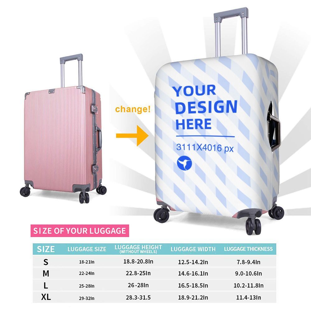 Thickened Wear-resistant Trolley Suitcase Protective Cover